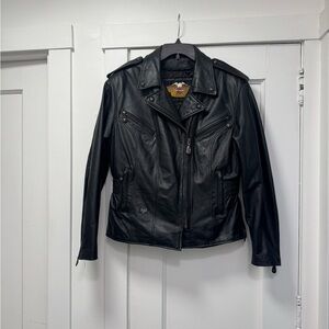 Black Leather Harley-Davidson Jacket